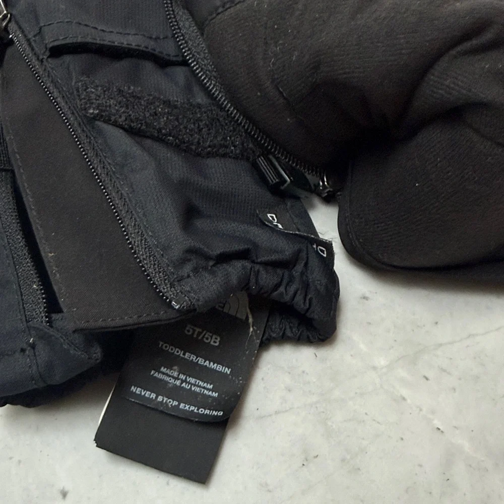 North Face, spyder and head gloves